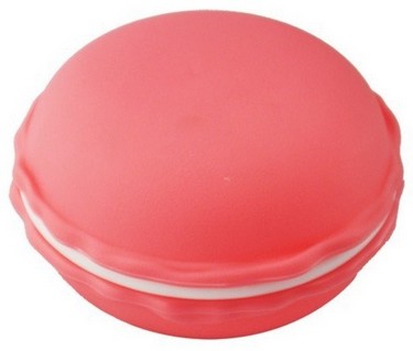Kawaii - macaron doos groot ROOD-ROZE