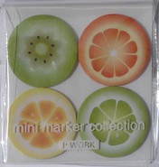 Kawaii - mini sticky notes fruit