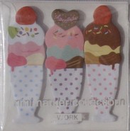 Kawaii - mini sticky notes ijsjes