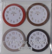 Kawaii - mini sticky notes klokken