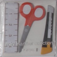 Kawaii - mini sticky notes schaar