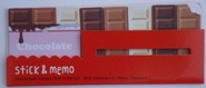 Kawaii - sticky notes chocolade