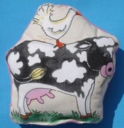 knuffel boerderij - koe