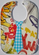 slabbetje met stropdas graffiti 3